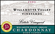 Willamette Valley Vineyards 2006 Chardonnay Estate Vineyard